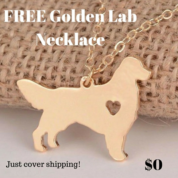 FREE Golden Labrador Necklace - Picture 1 of 1